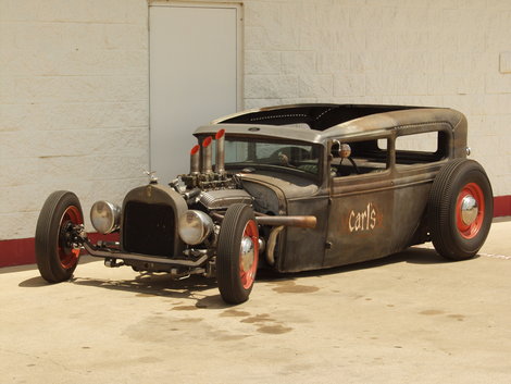 These images of Rat Rods are testament to Ed Roths influence on the car