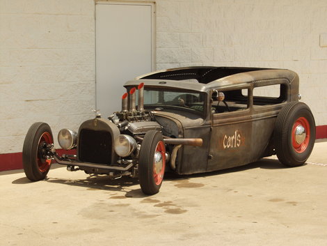 These images of Rat Rods are testament to Ed Roths influence on the car 